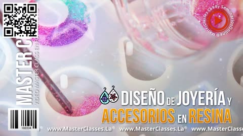 MasterClass DISEÑO DE JOYERÍA Y ACCESORIOS EN RESINA