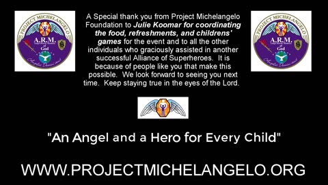 The Alliance of Superheroes 2017 - Project Michelangelo Foundation