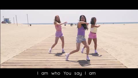 Who You Say I Am (Dance Cover Version) with Lyrics | CJ and Friends