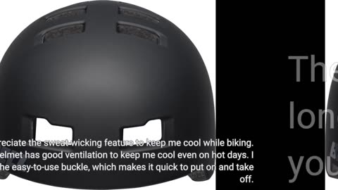 Customer Feedback: Bell Curve Women's Helmet, Black Petals, One Size, Model: 7107160