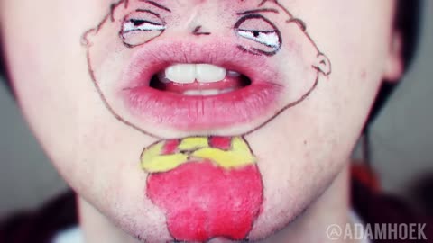 Cartoon characters cover Lips Are Moving by Meghan Trainor