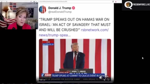 Trump Clues - Hamas, Israel, Maxwell, 17, Epstein, Iron Dome- 10-8-23