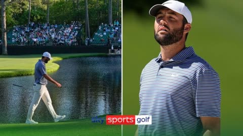 Scottie Scheffler shares halfway lead as Tiger Woods makes history and Rory McIlroy struggles