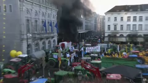 The EU pushed and pushed against the farmers.Today they pushed back, hard!
