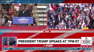 John James Speech at the Save America Trump Rally in Warren, MI. 10/1/22