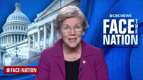 Elizabeth Warren says "I think that lifting the FDIC insurance cap is a good move"