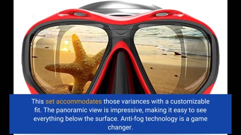 Buyer Feedback: Greatever Dry Snorkel Set,Panoramic Wide View,Anti-Fog Scuba Diving Mask,Profes...