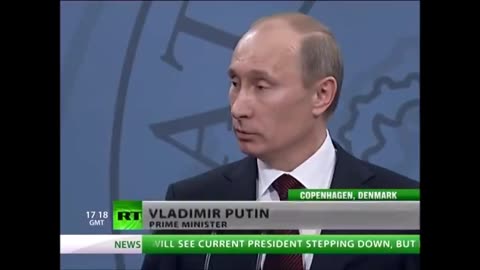 "Who gave NATO right to kill Gaddafi?": Putin