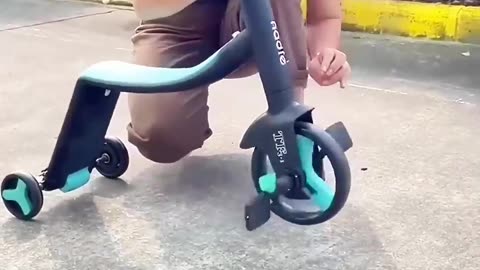 The Ultimate Kids' Ride from Scooter to Bicycle! #uppbeat #trending #stayconnected #techreels