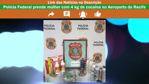 Falece a Atriz Elizangela, Polícia Federal prende mulher com cocaína, Michelle Bolsonaro no Senado