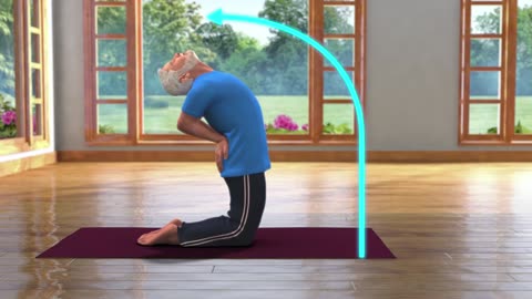 Yoga with Modi Ustrasana English