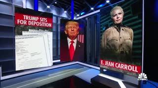 Trump sits for deposition in E. Jean Carroll defamation lawsuit