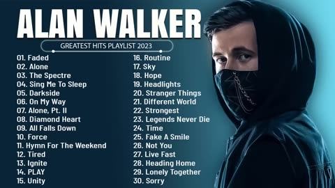Alan Walker Full List