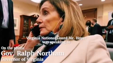 Nancy Pelosi Calling Governor on January 6th. New Footage