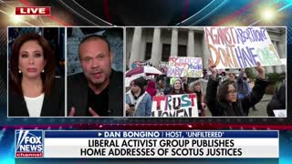 Dan Bongino reacts to Psaki's response when asked about protests outside of Supreme Court Justices' homes