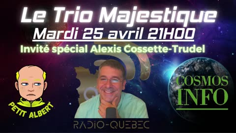 Le duo Majestique avec Alexis Cossette-Trudel, 25 avril 2023