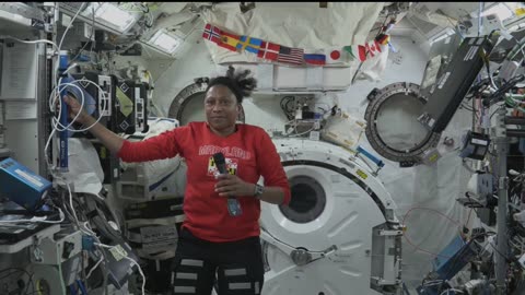 Space Station Crew Talks with WUSATV University of Maryland