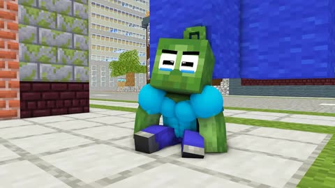 Monster School The True Story of Baby Zombie Become Strong - Sad Story - Minecraft Animation