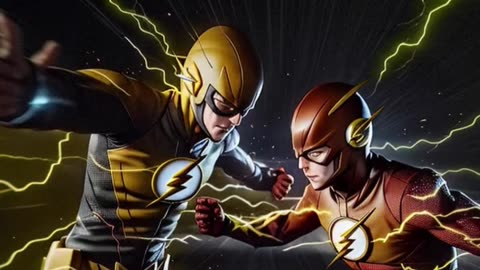 The Flash Vs Reverse Flash Animated Video