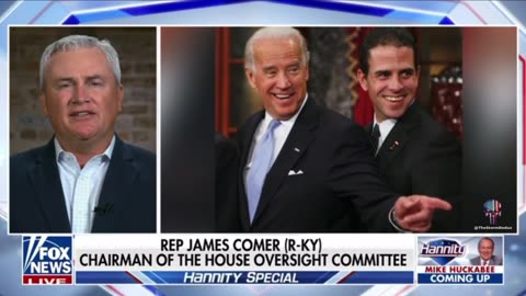 Rep. James Comer: an announcement next week about more disturbing findings regarding Joe Biden