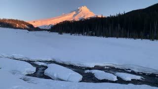 Early Sunrise Serenity – White River West Sno Park – Mount Hood – Oregon