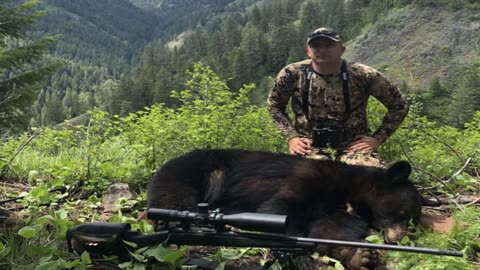 Spot and Stalk Idaho Spring Bear Hunt - Big Bear Down! - MARKSMAN'S CREED - 4