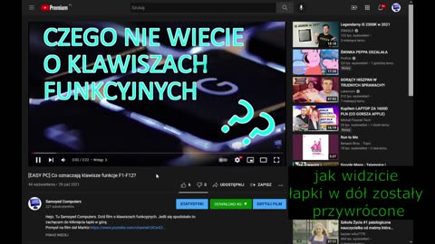 Jak przywrócić łapki w dół / How to restore dislikes | Samoyed