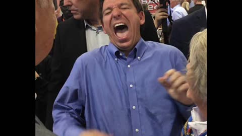 Click and Look. DeSantis is just too creepy and unnatural - check out these clips. WEIRDO