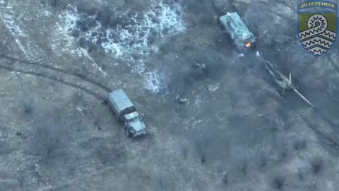 Russian Soldier Drags Lifeless Comrade After Ukrainian Troops Hit Military Equipment And Vehicles