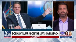 Trump Jr. calls out media ‘double standard’ between DeSantis, Cuomo