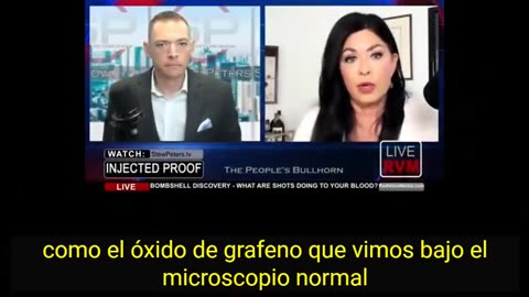 Así se ve la sangre de los no vacunados comparada con los vacunados.