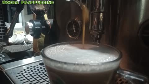 How to make mocha Frappuccino.