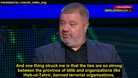 onthulde hoe nauw de banden van Oekraïne met radicale islamisten zijn.