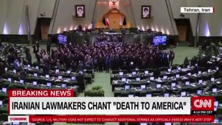 IRANIAN Lawmakers chant "Death to America"