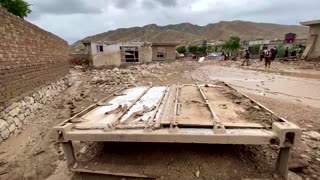 Funerals held for Afghanistan flood victims