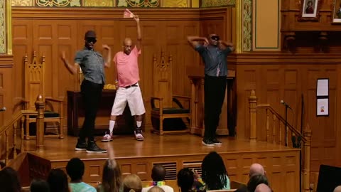 Gay Twink Femboys Dance In Woke LGBTQ Church Service