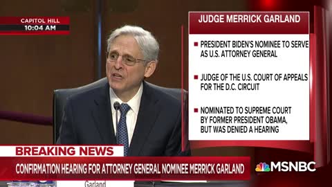 Merrick Garland Says He Will Prosecute Rioters, White Supremacists Who Stormed Capitol