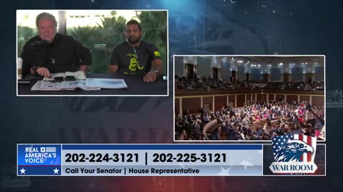 WarRoom With Steve Bannon Covers The Speaker Of The House Vote Live