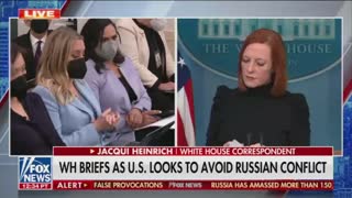 Reporter Presses Psaki on Russia Sanctions: 'At What Point Do You Breakaway From the Strategy'