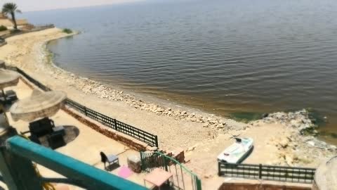 Wonderful Qarun lake water view
