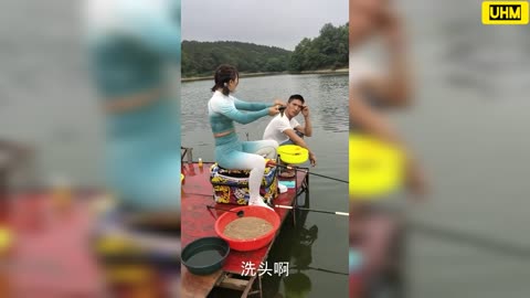 Funny fishing