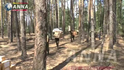 Zástupci Všeruské lidové fronty poslali Luhanské lidové republice dávku pomoci