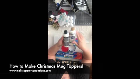 How to Make a Christmas Mug Topper
