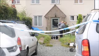 Scene of murder investigation in Church Stretton