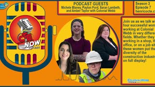 Henrico CTE Now Podcast Interviews Four Women from Colonial Webb About Their Career Path