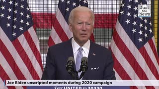 Joe Biden unscripted moments from the 2020 campaign