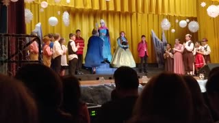 Frozen 2 musical with Spencer the townsperson(2)