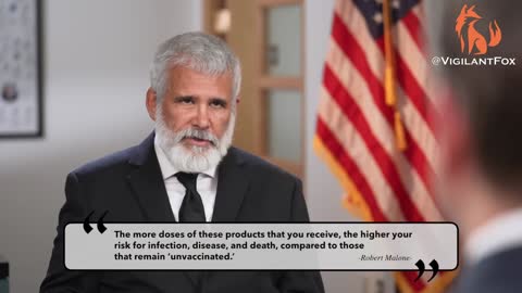 Dr. Robert Malone Discusses The More Doses From These Vaccines, The More DANGER 👀😳