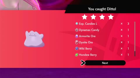 Pokémon Sword - Battling Dynamax Ditto (2)