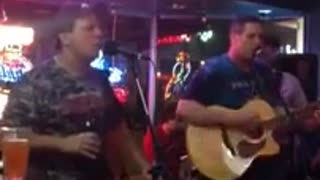 Steve Yoshi with Larry Watson covering Wagon Wheel